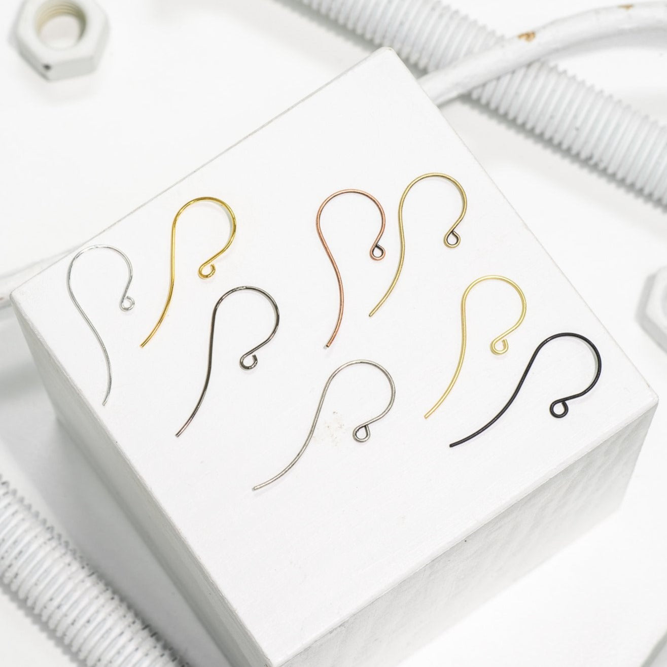 Shepherd Hook French Ear Wire. Sold by the Dozen - EW5008