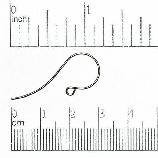Shepherd Hook French Ear Wire. Sold by the Dozen - EW5008