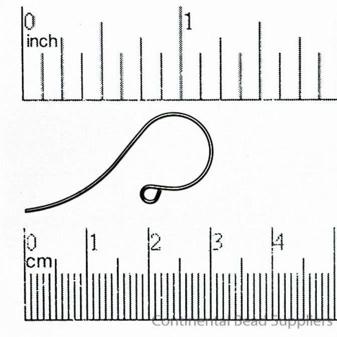 Shepherd Hook French Ear Wire. Sold by the Dozen - EW5008