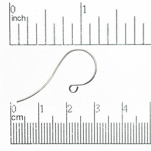 Shepherd Hook French Ear Wire. Sold by the Dozen - EW5008