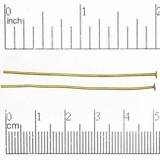 2 Inch Head Pin - 20 Gauge Wire available in Multiple Colors sold Individually - H/P2
