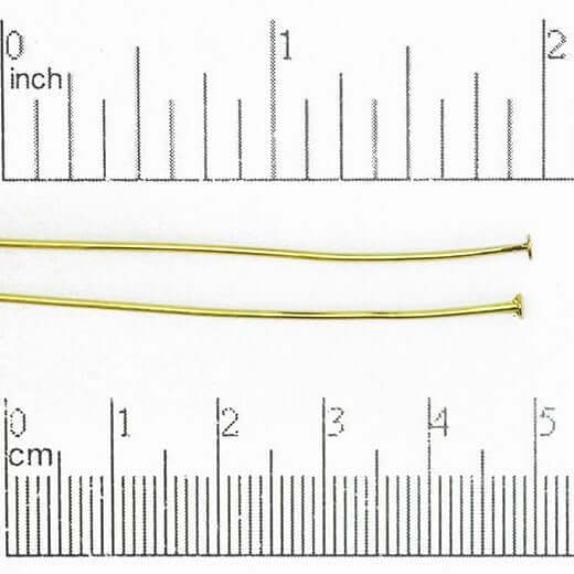2 Inch Head Pin - 20 Gauge Wire available in Multiple Colors sold Individually - H/P2
