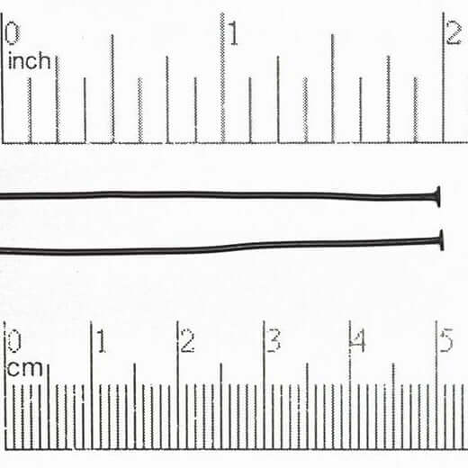 2 Inch Head Pin - 20 Gauge Wire available in Multiple Colors sold Individually - H/P2