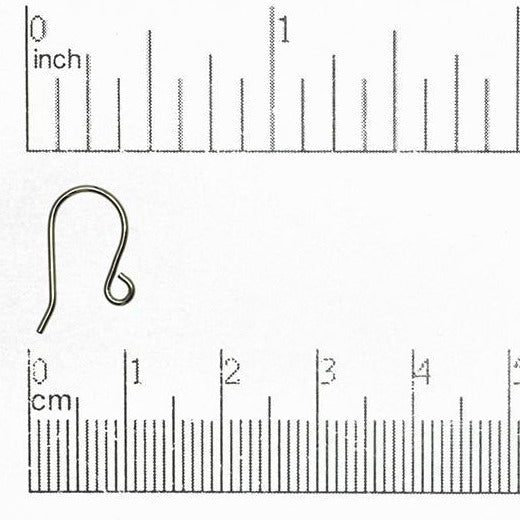Shepherds Hook French Ear Wire. Sold by the Dozen - EW5002