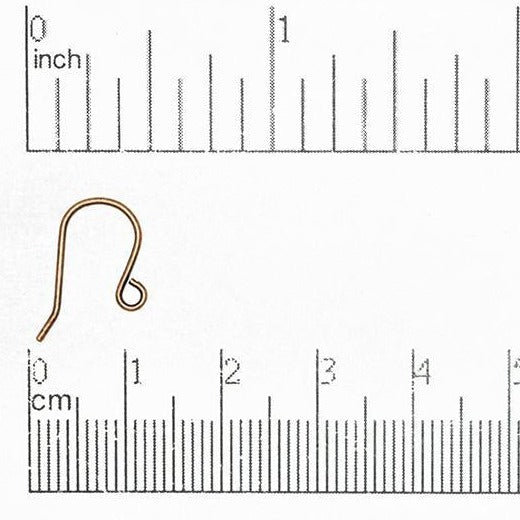 Shepherds Hook French Ear Wire. Sold by the Dozen - EW5002