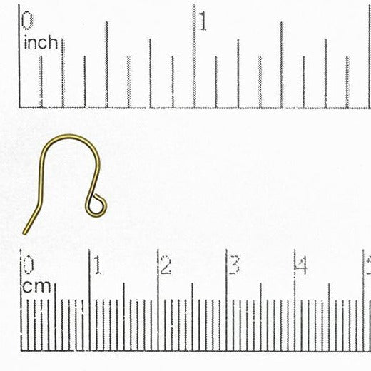 Shepherds Hook French Ear Wire. Sold by the Dozen - EW5002