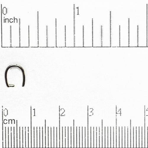 9mm x 5mm Pinch Bail - Available in Multiple Finishes - Made of Brass - Sold by the Piece - PB600