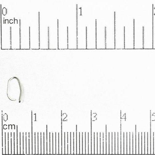 9mm x 4mm Pinch Bail - Available in Multiple Finishes - Made of Brass - Sold by the Piece - PB500