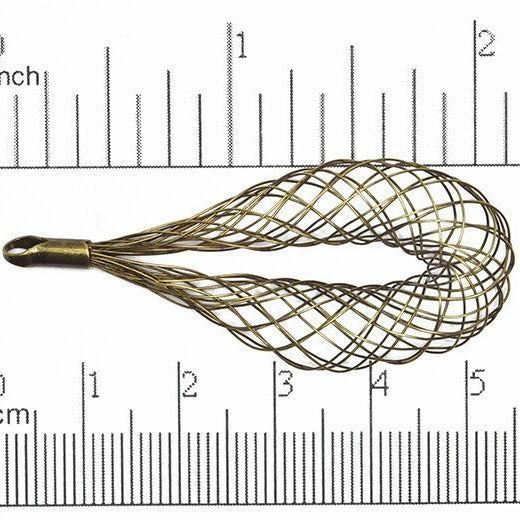 48mm x 23mm Chandelier Ear Wire. Sold by the Piece - EW1921