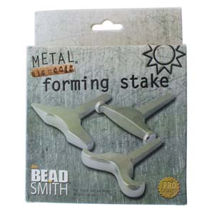 The Beadsmith Metal Elements Mini Hoop Forming Staking Tool 3"