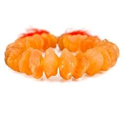 Honey Agate Beads Hammer Faceted Disc, 2.0mm Drill Hole