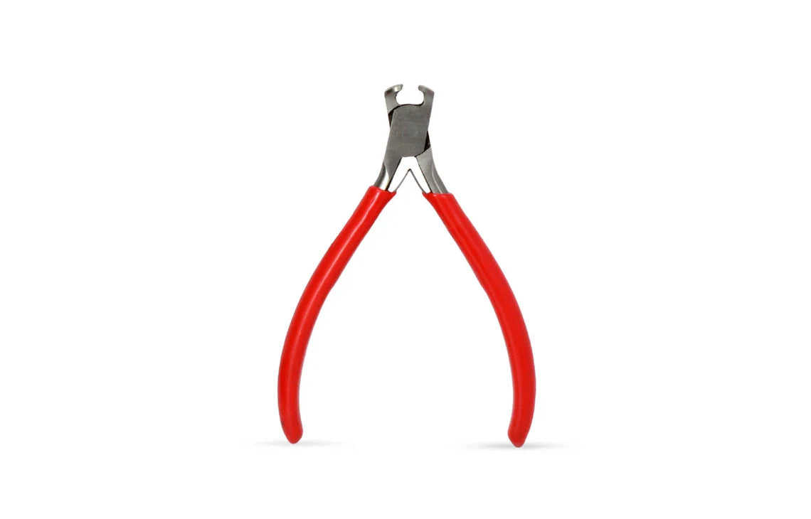 Red Handle End Cutter Straight Jaw Platinum Series By The BeadSmith - 1 Pc