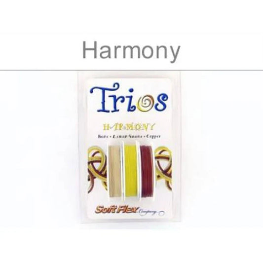 Soft Flex Beading Wire Trios .019 Inch Diameter Harmony - 1spool