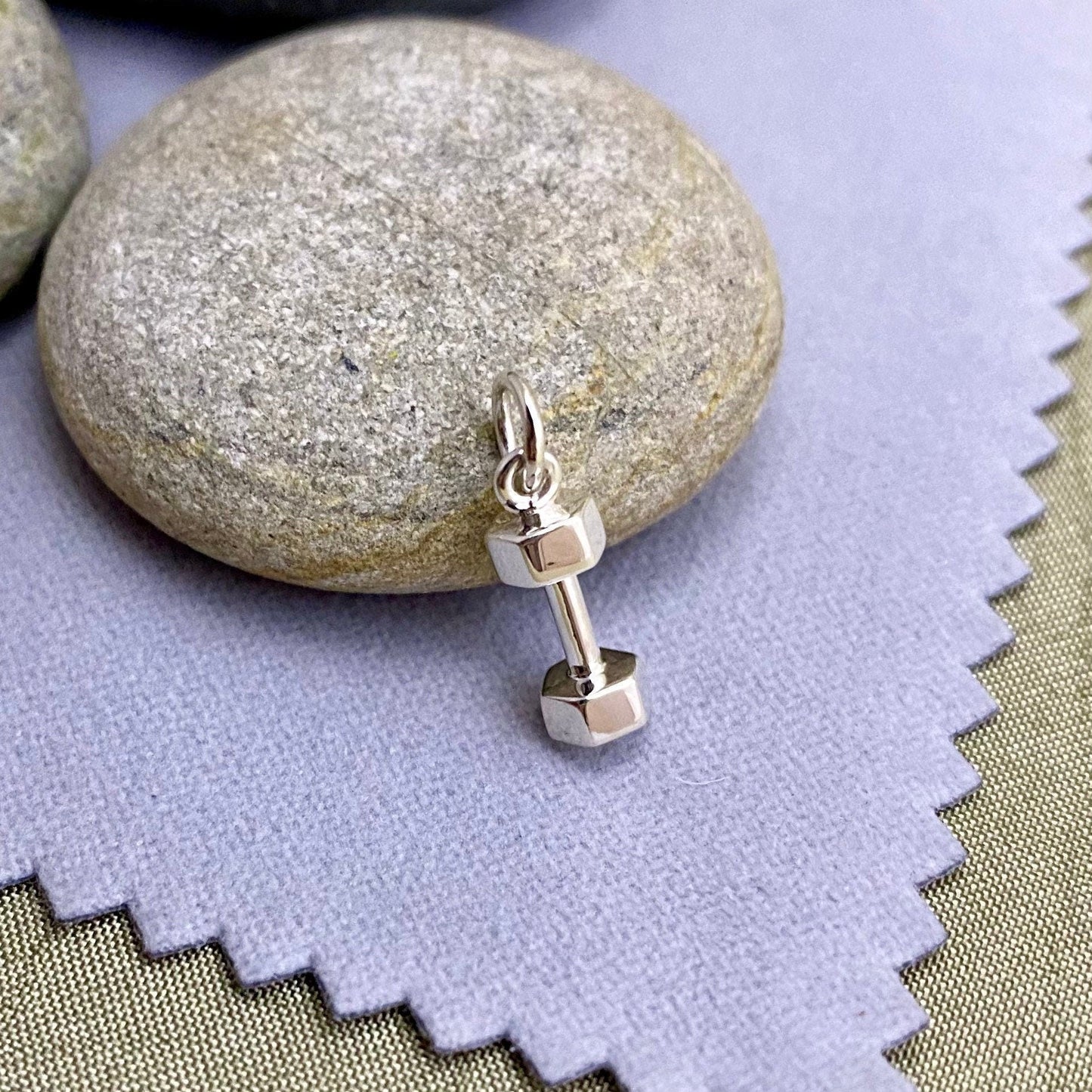 Dumbbell Charm - F19