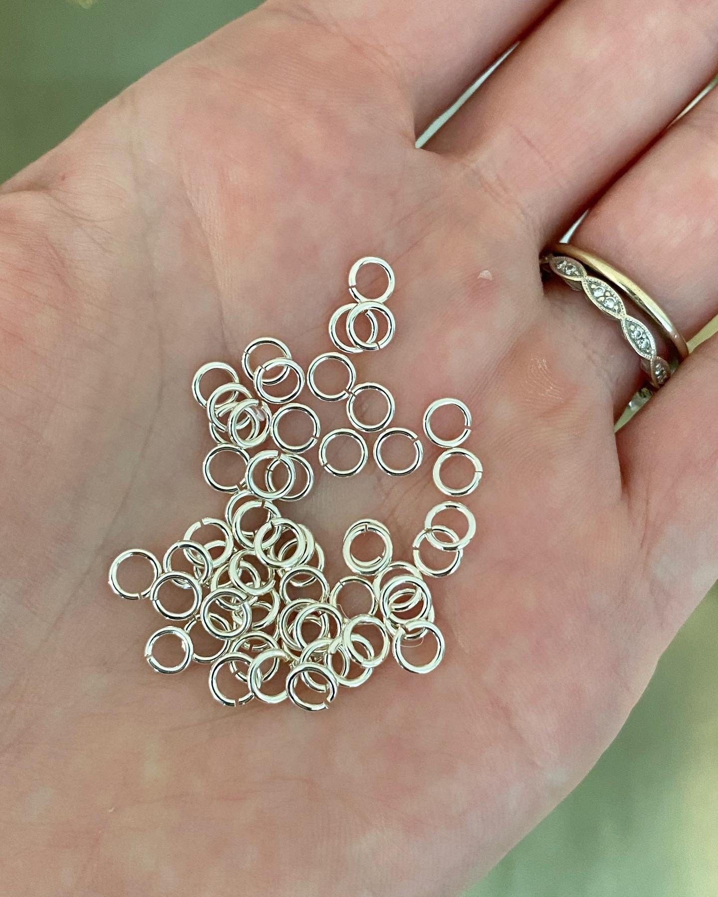 20 gauge 4.8mm Jumprings - J8