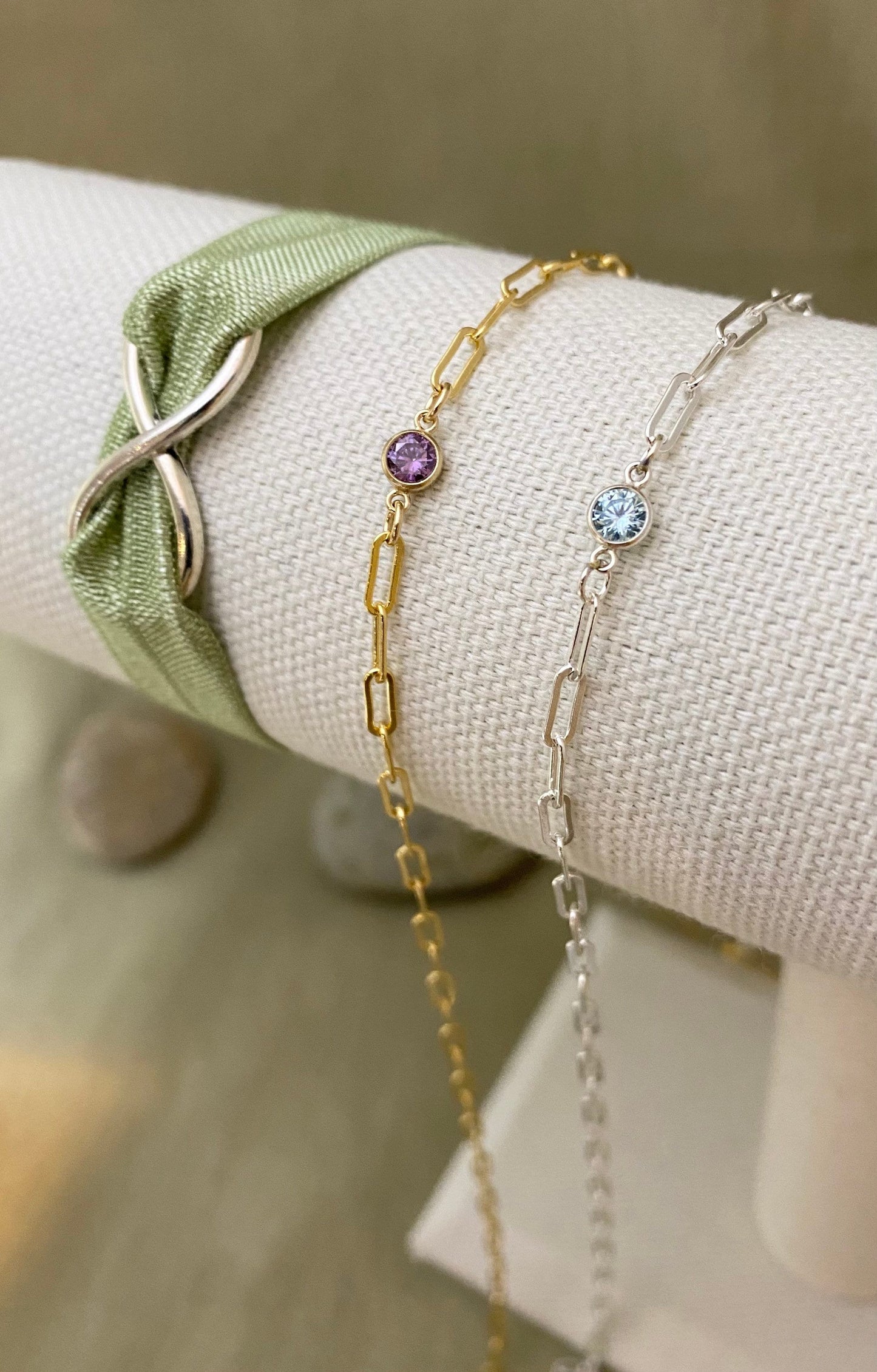 Textured Paperclip Chain 2.9x7.4mm - C24