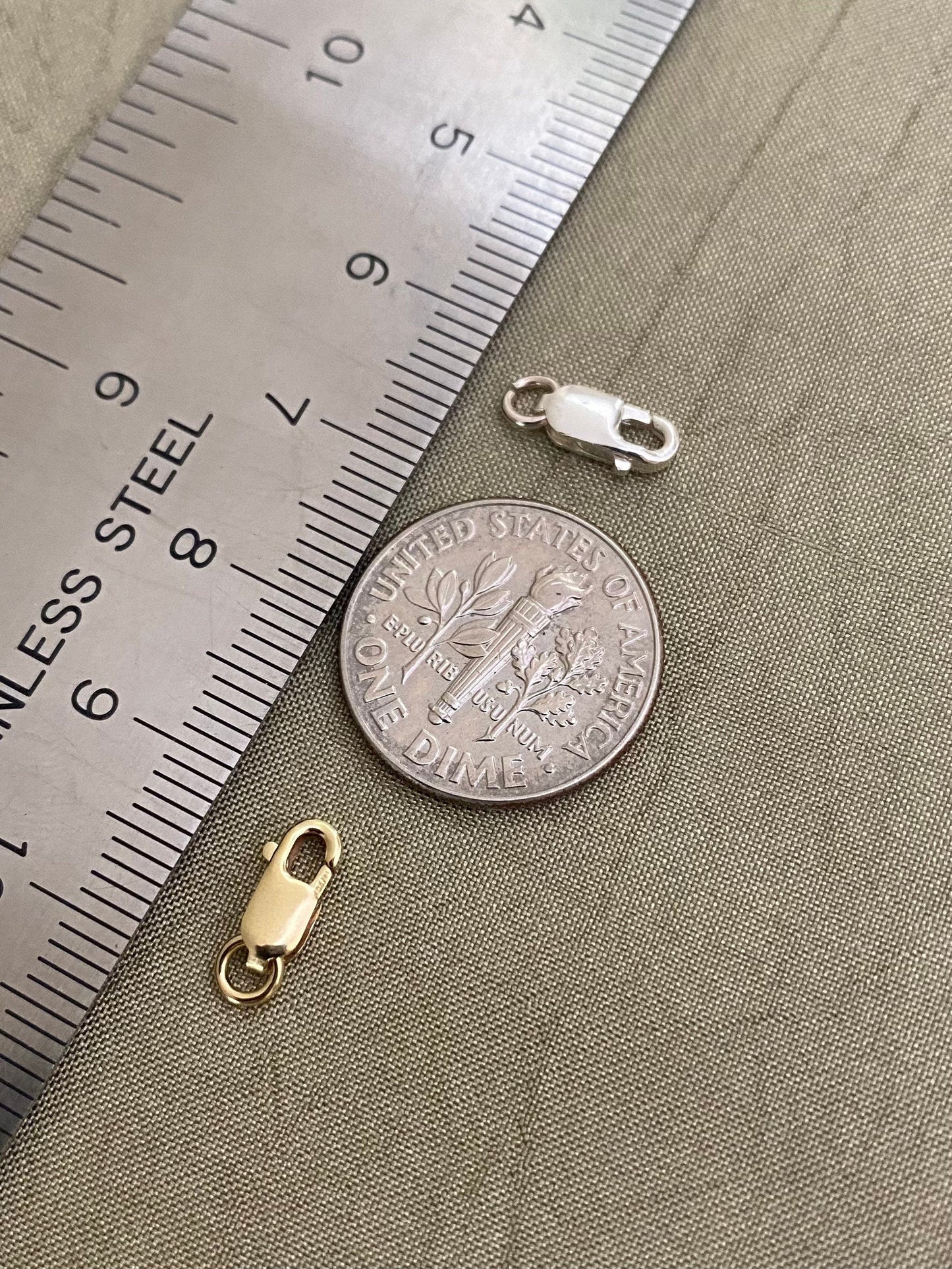 Lobster Clasps 10.5mm - 5 Pack - F10