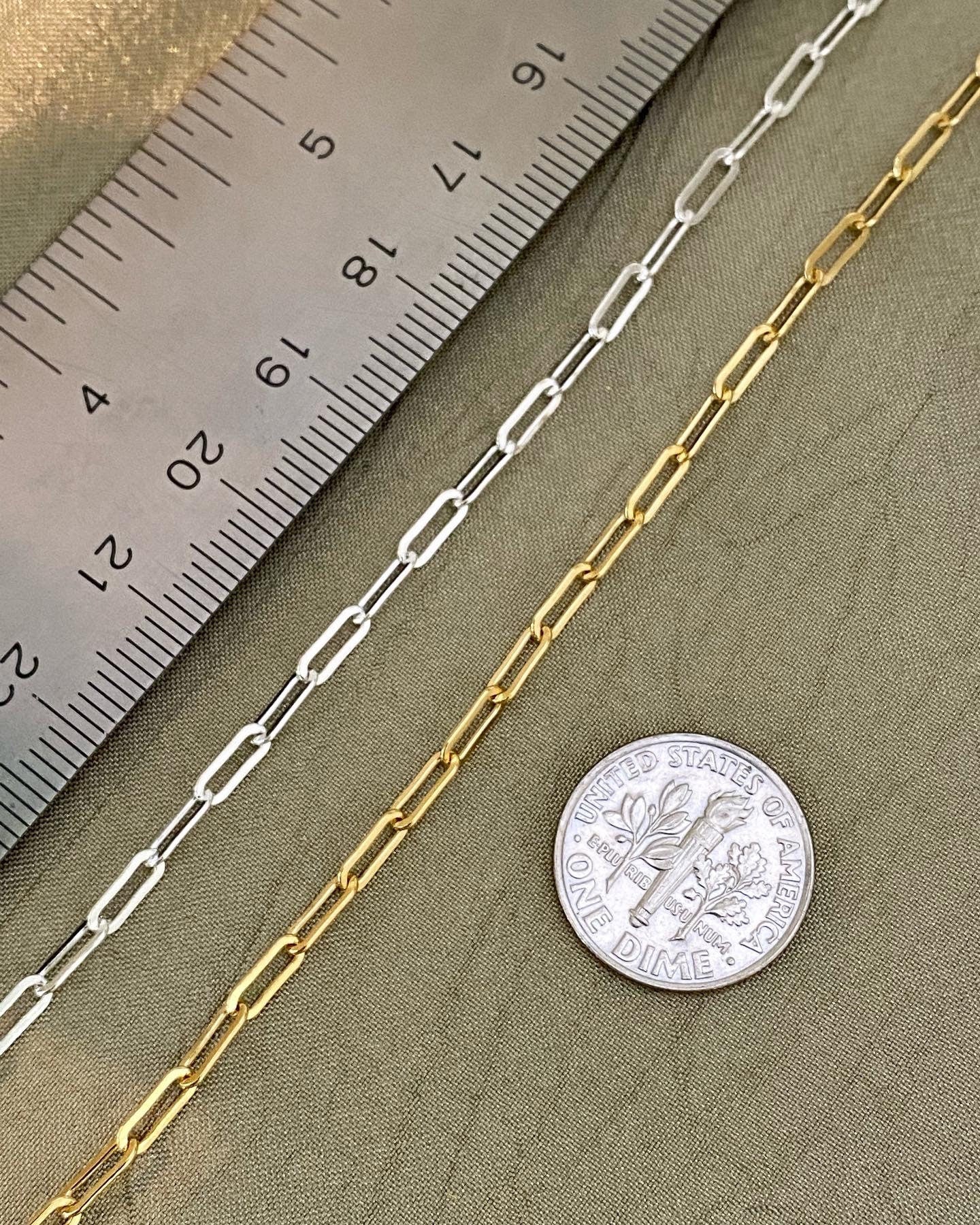Paperclip Chain 2.5x6.5mm - C15
