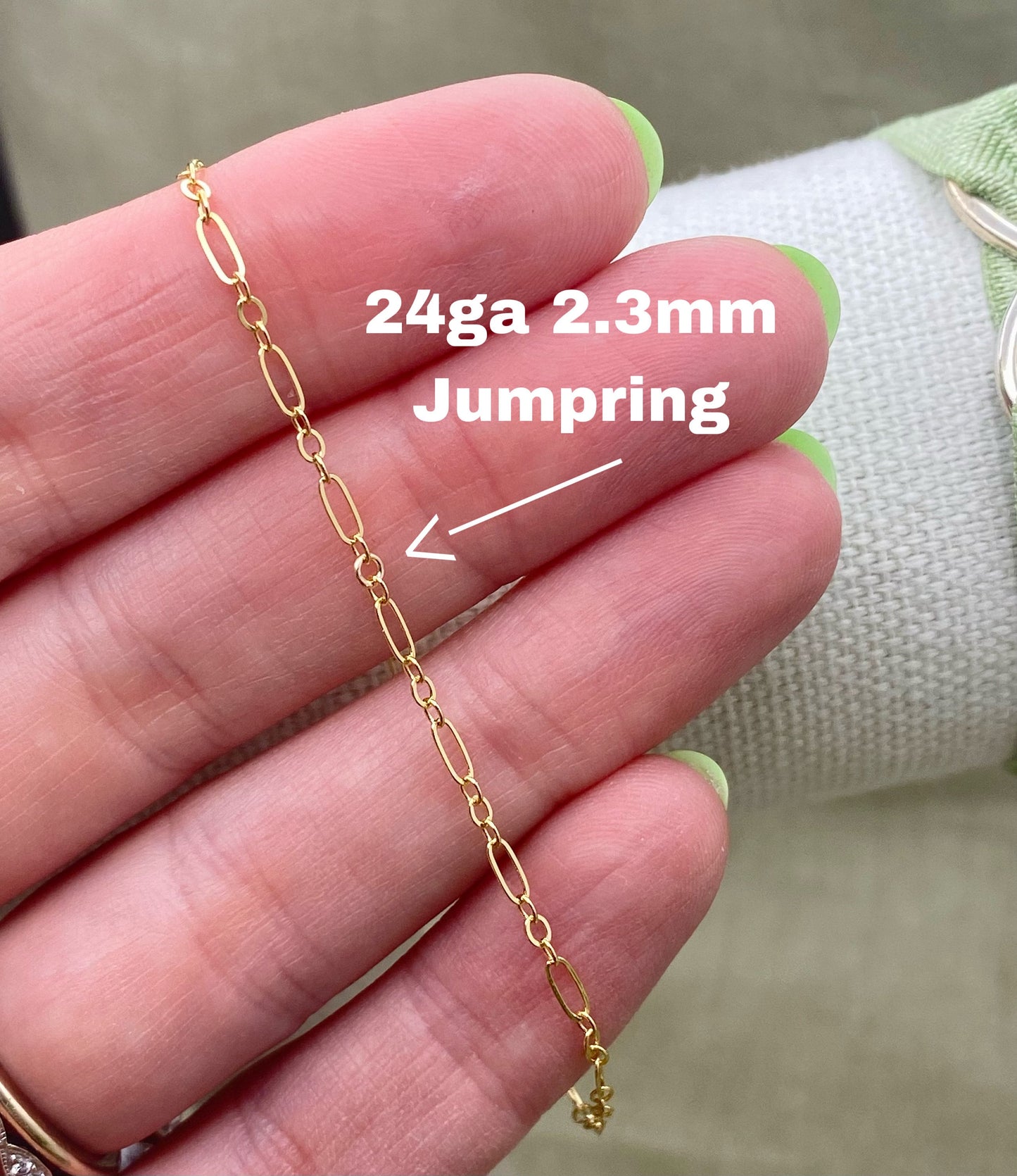 24 gauge 2.3mm Jumprings - J3