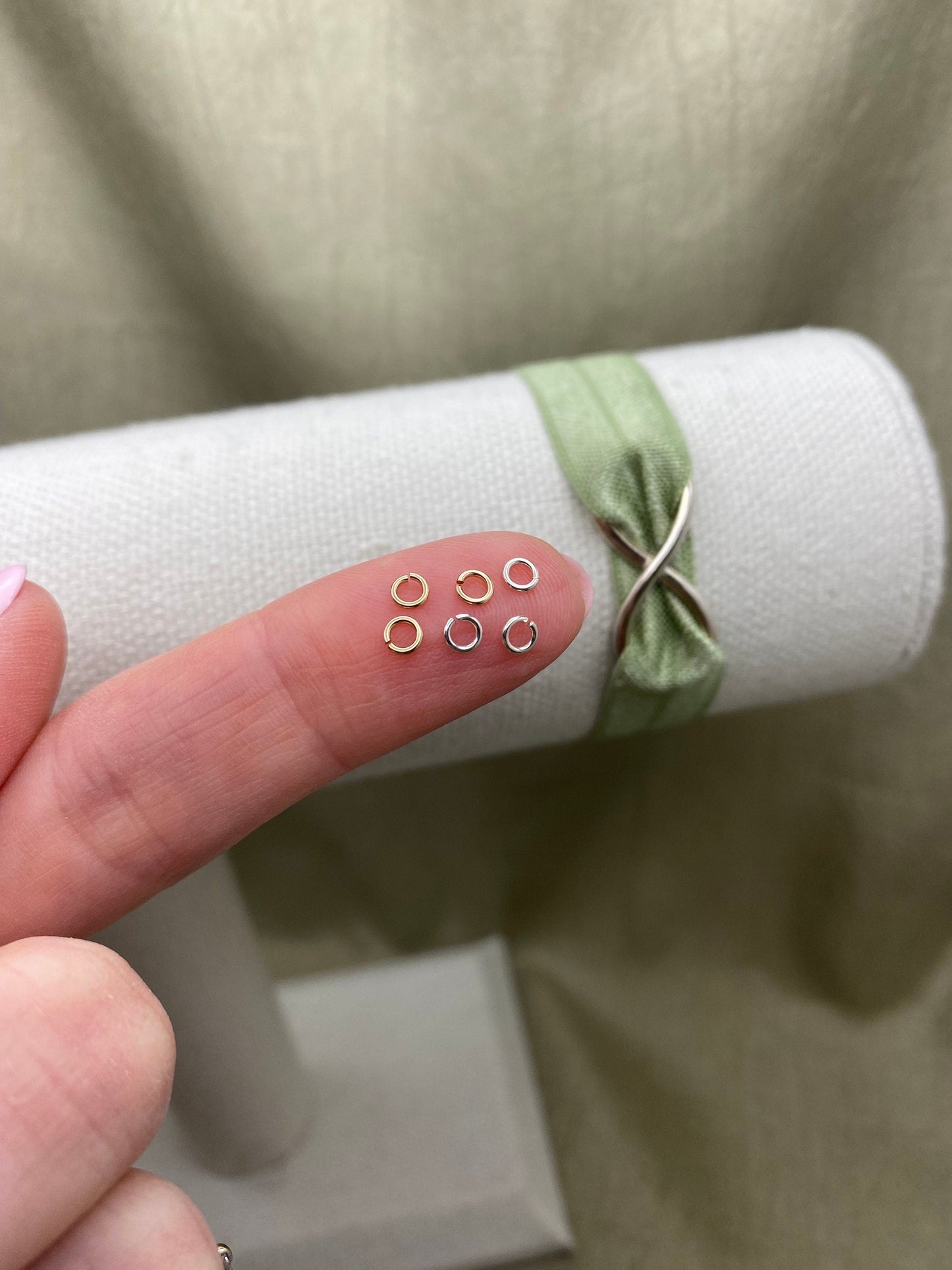 22 gauge 3.2mm Jumprings - J6
