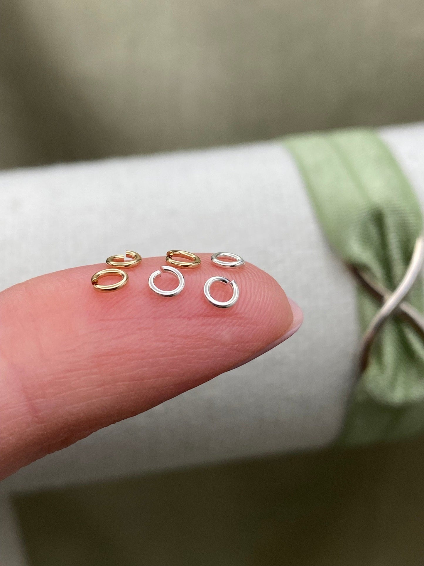 22 gauge 3.2mm Jumprings - J6