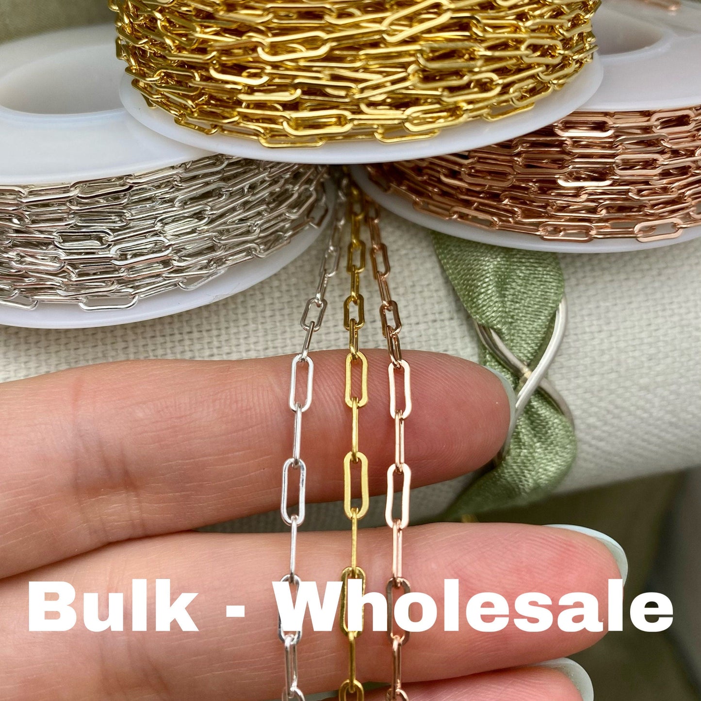 Paperclip Chain 2.5x6.5mm - C15