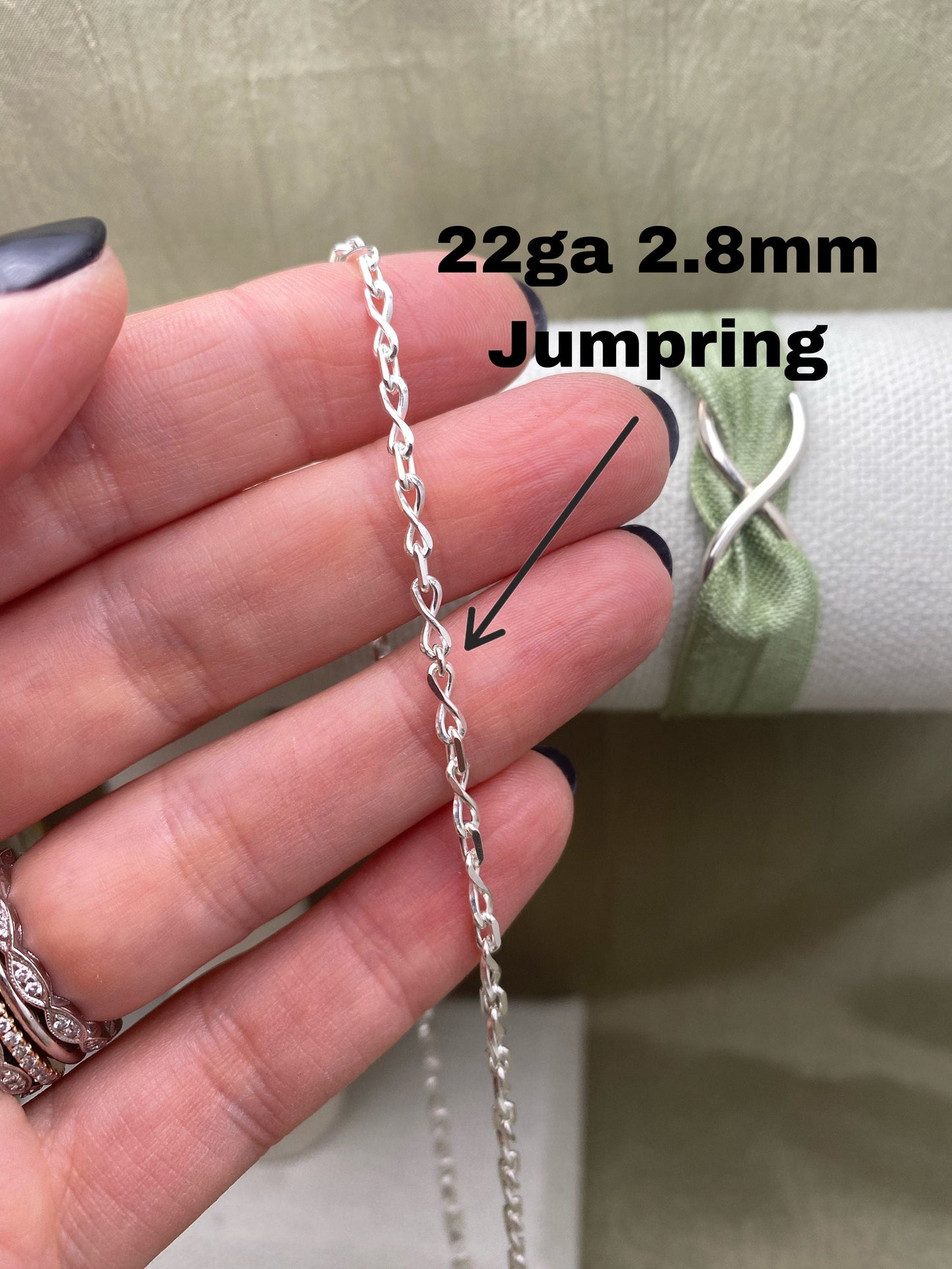 Infinity 2.5mm Curb Chain - C2