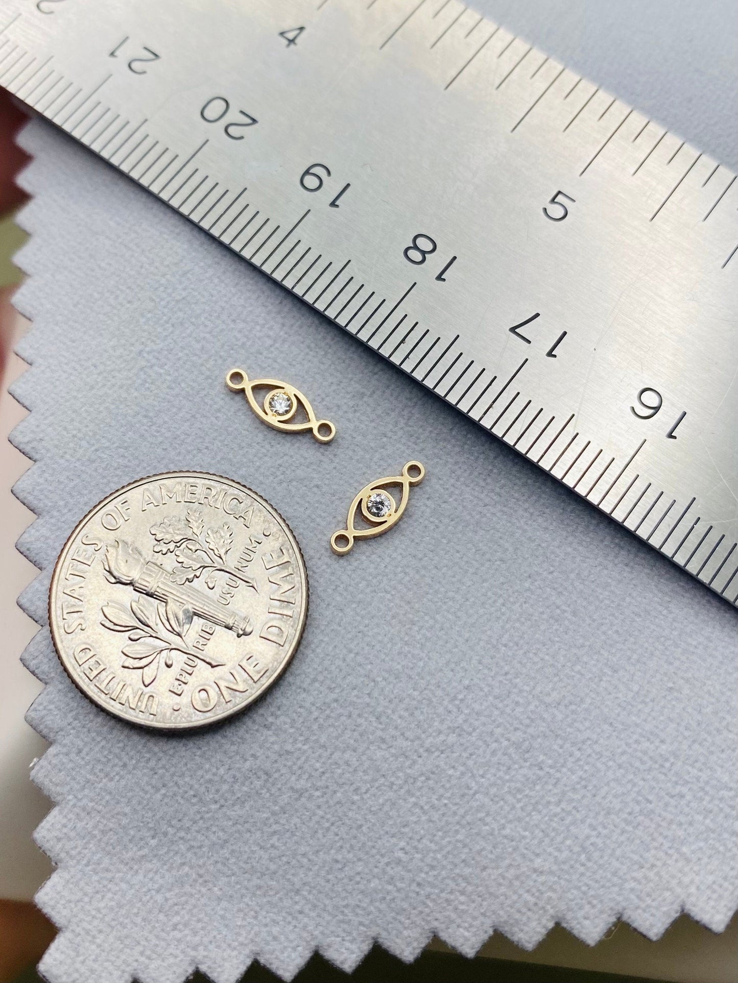 Evil Eye Connectors - 2 Pack - L4