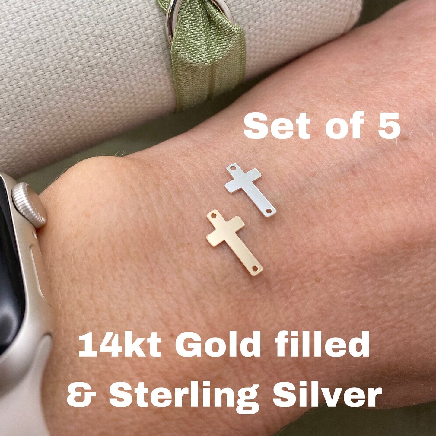 Cross Connectors (flat cross) - 5 Pack - L17
