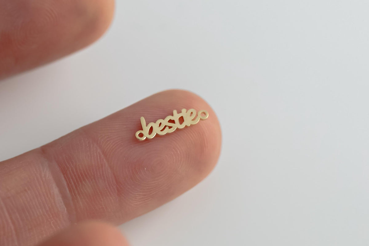 Bestie Connectors - 14Kt Gold Filled or Sterling bestie Connectors - For Permanent Jewelry Bracelet or Necklace - Permanent Jewelry Supply