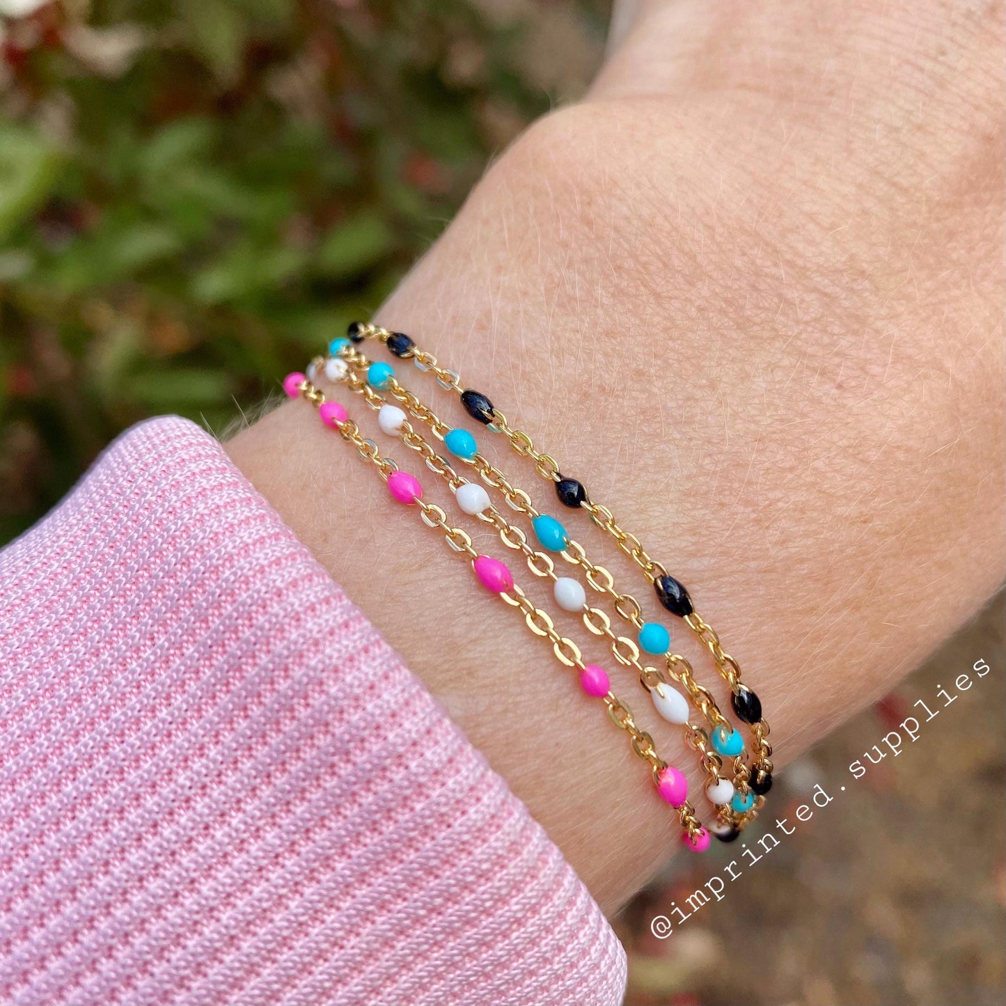 Permanent Jewelry Enamel Chain Starter Pack - The Dot Kit - S6