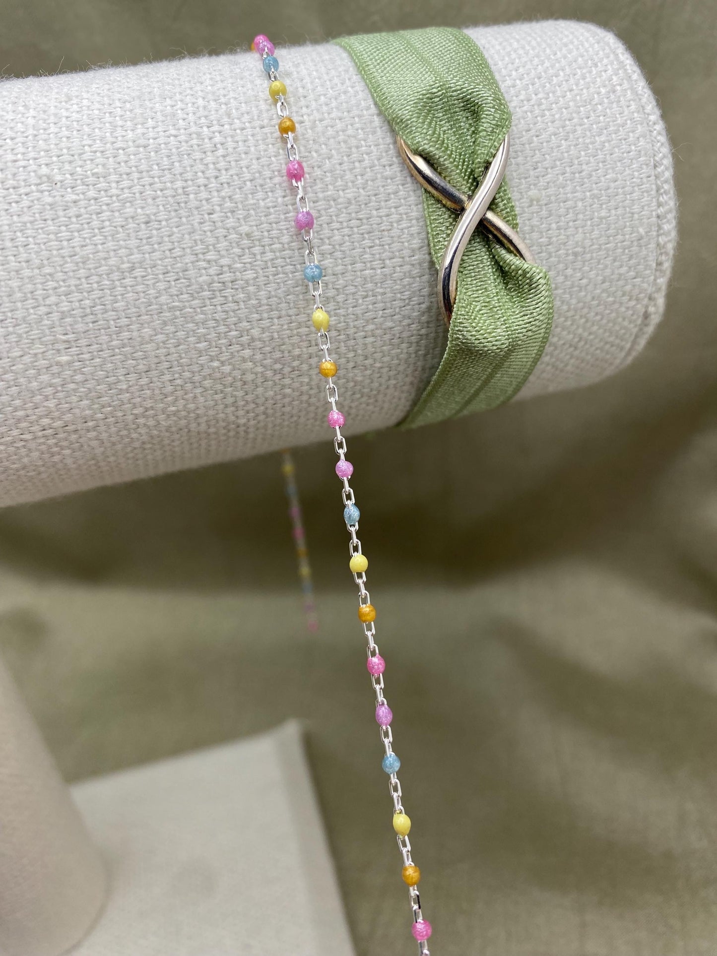 Pixie Dust Enamel Chain - Dot Cable - E20