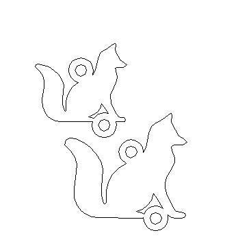 Fox Connector - Tiny 14Kt Gold Filled or Sterling Silver Connectors- for Bracelet or Necklace - Permanent Jewelry Supply