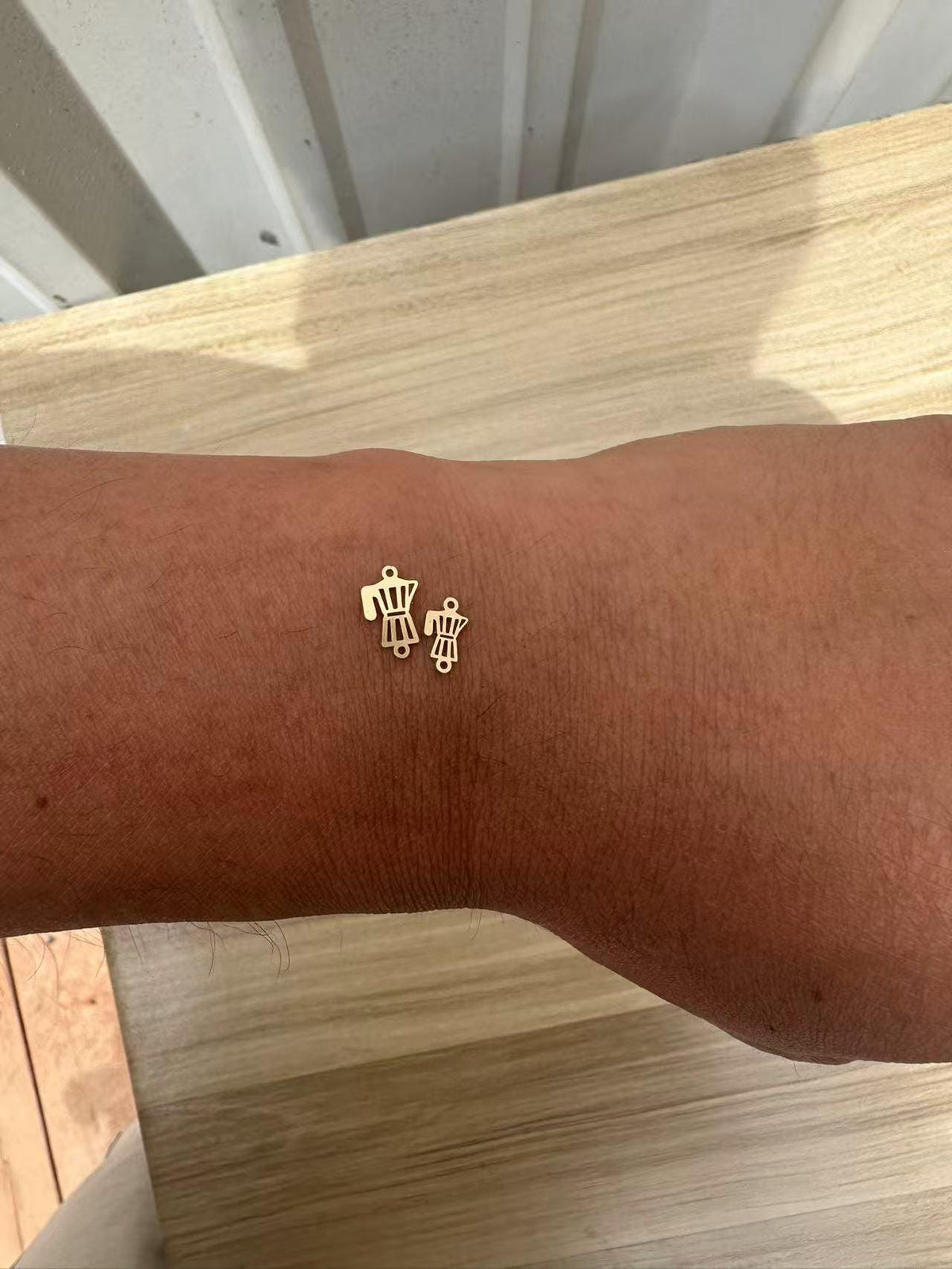 Coffee Drip Cup Connector - Tiny 14Kt Gold Filled or Sterling Silver Connectors- for Bracelet or Necklace - Permanent Jewelry Supply