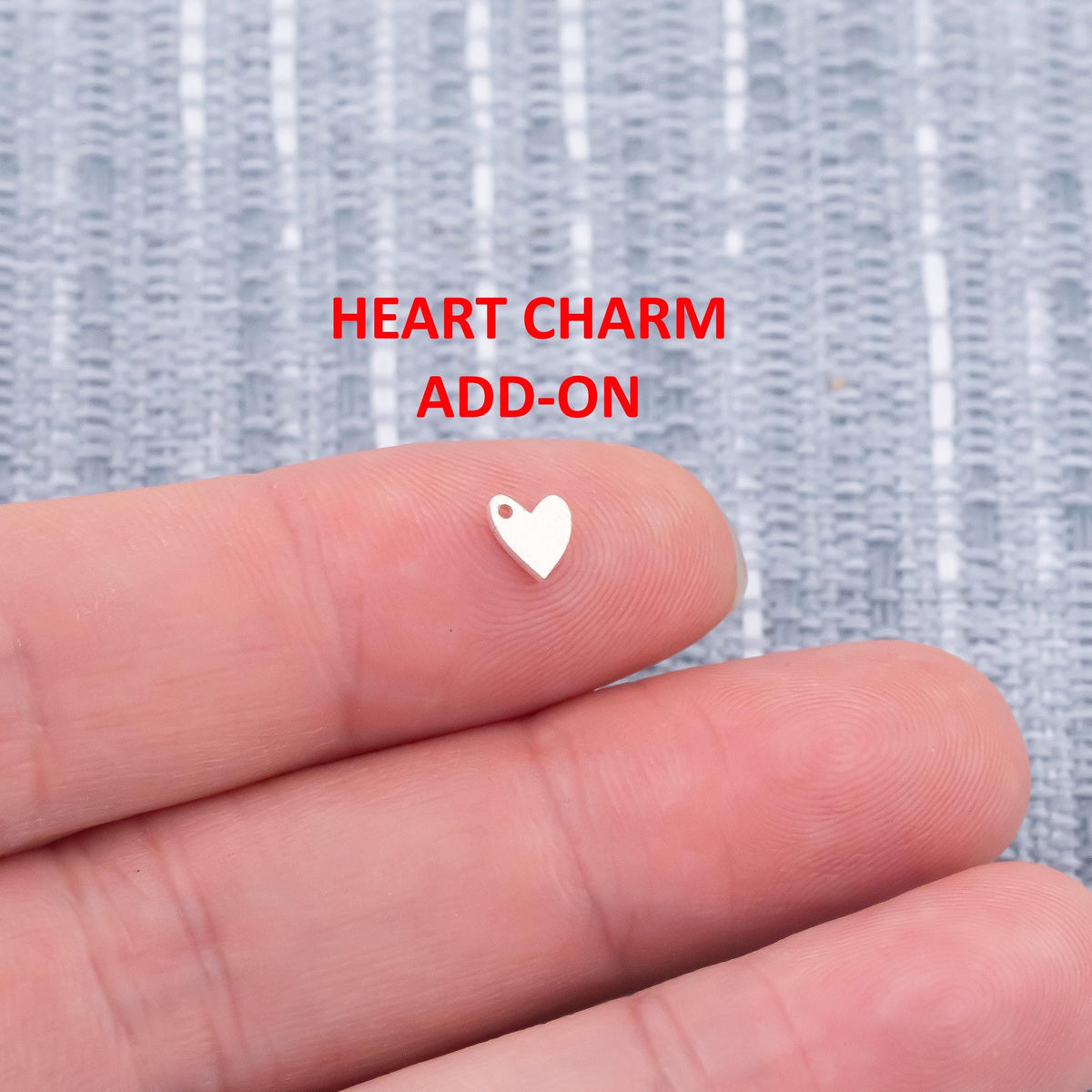 Mother Mom Daughter Heart Set Connector - 14Kt Gold Filled or Sterling Silver Connectors- for Bracelet or Necklace Permanent Jewelry Supply