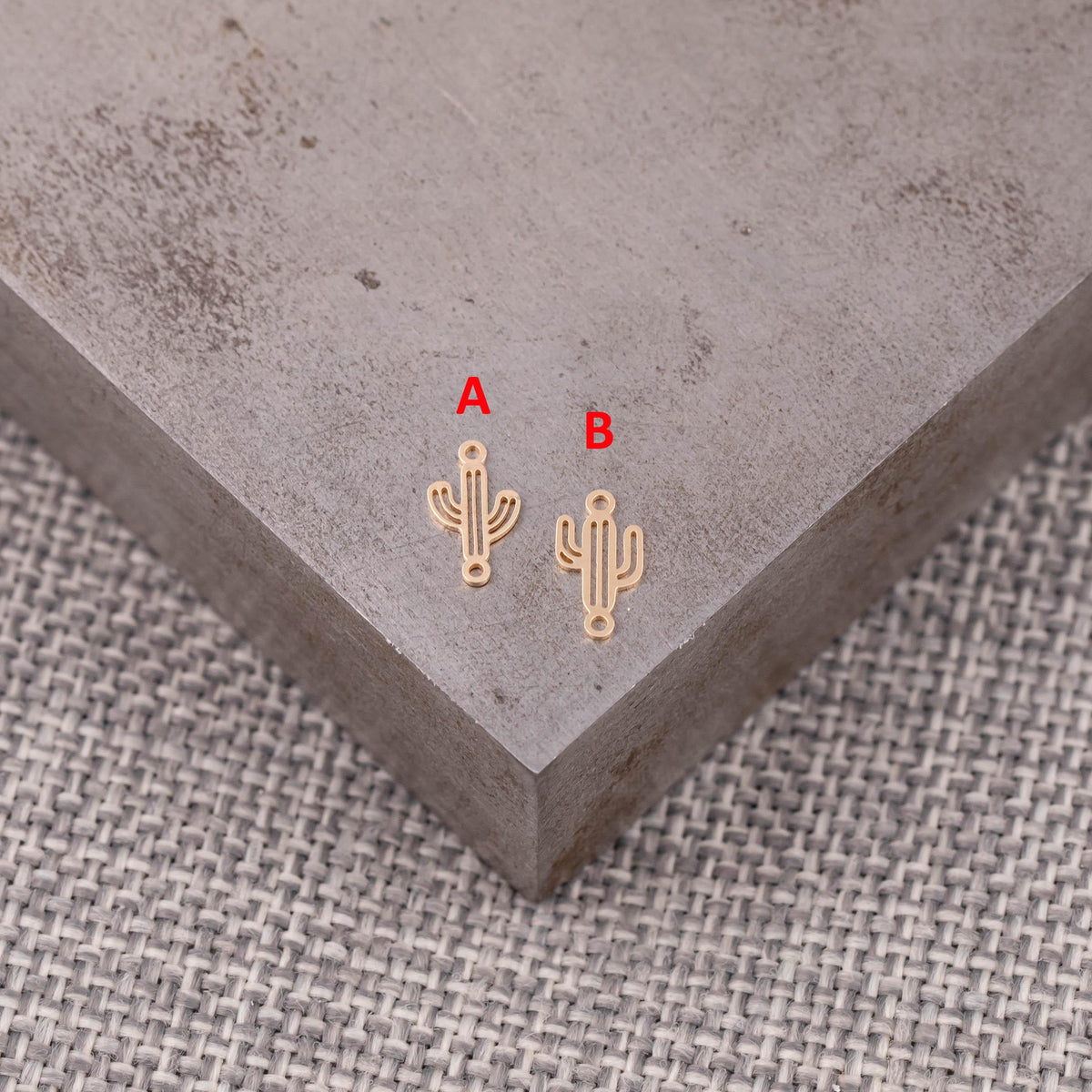Western Themed Connector Pack - Gold Filled 925 Sterling Silver - Permanent Jewelry Connectors Cowboy Hat Cactus Boots Cow Head PJ supplies