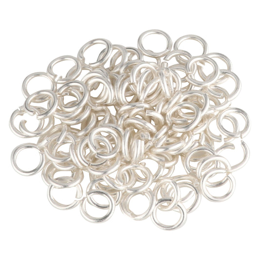 Sterling Silver Round Split Jump Ring