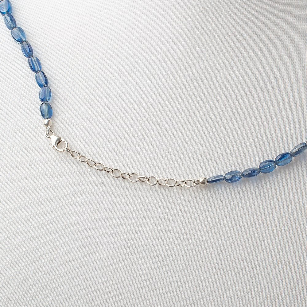 Kyanite Plain Nugget Necklace AAA
