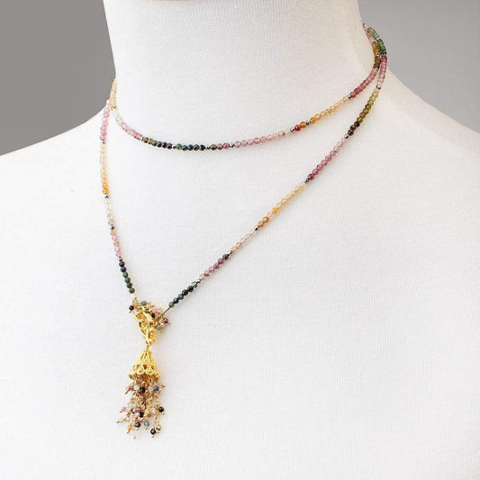 Little bit of sparkle Tourmaline Necklace kit