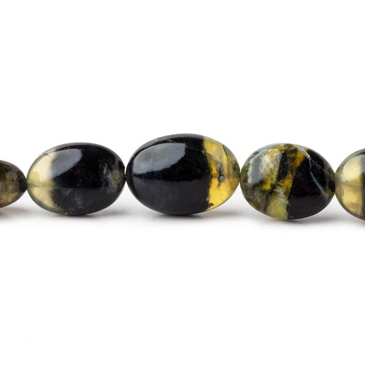 Mexican BiColor Fire Opal plain nuggets 18 inch 44 beads 6x5x3-16x11x8mm