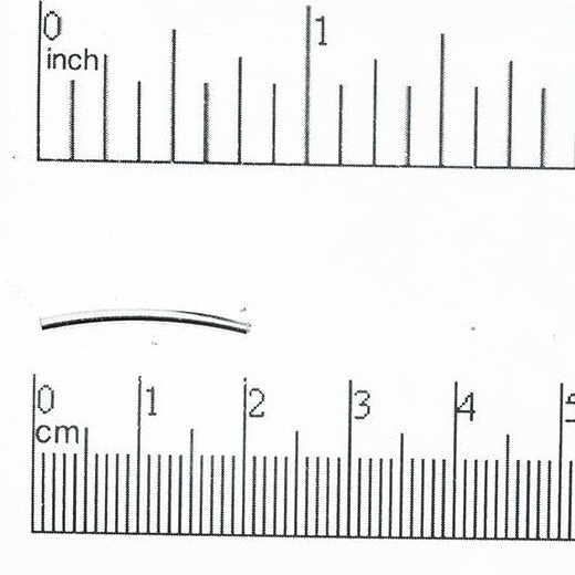 20mm x 1mm Curved spacer Tubes - CT20