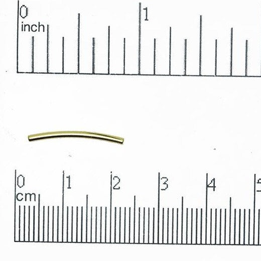 20mm x 1mm Curved spacer Tubes - CT20