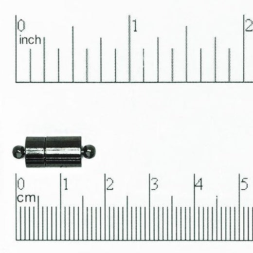 17mm x 7mm Barrel Magnetic Clasp Sold by the Piece  - CL/MC2