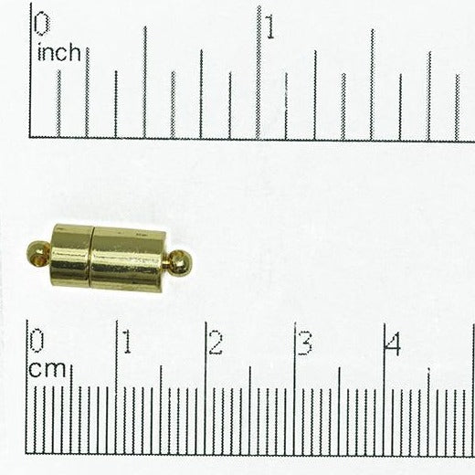 17mm x 7mm Barrel Magnetic Clasp Sold by the Piece  - CL/MC2