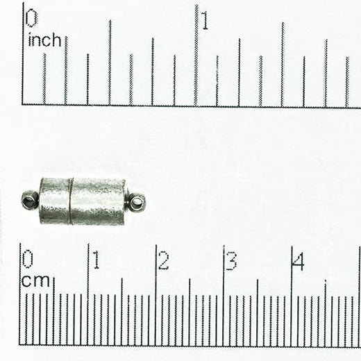 17mm x 7mm Barrel Magnetic Clasp Sold by the Piece  - CL/MC2