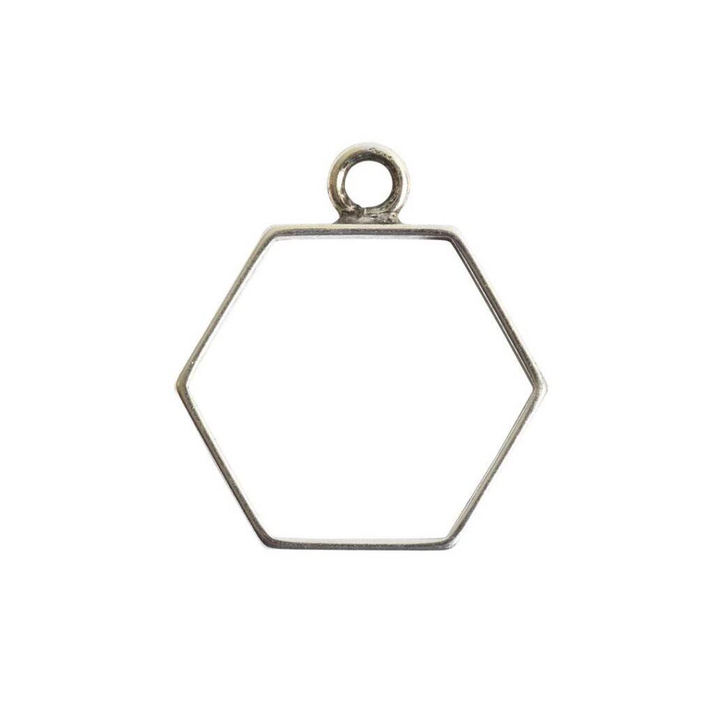Open Frame Small Hexagon Single Loop