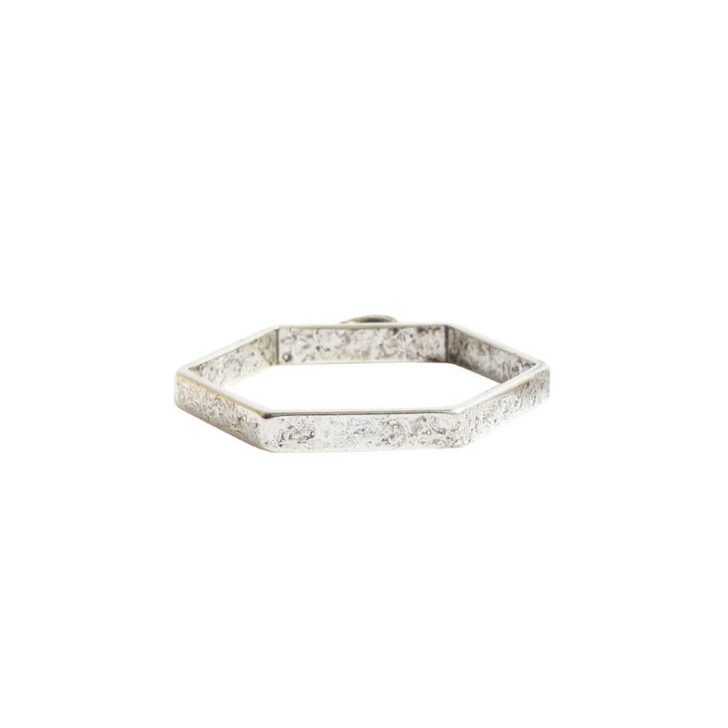 Open Frame Small Hexagon Single Loop