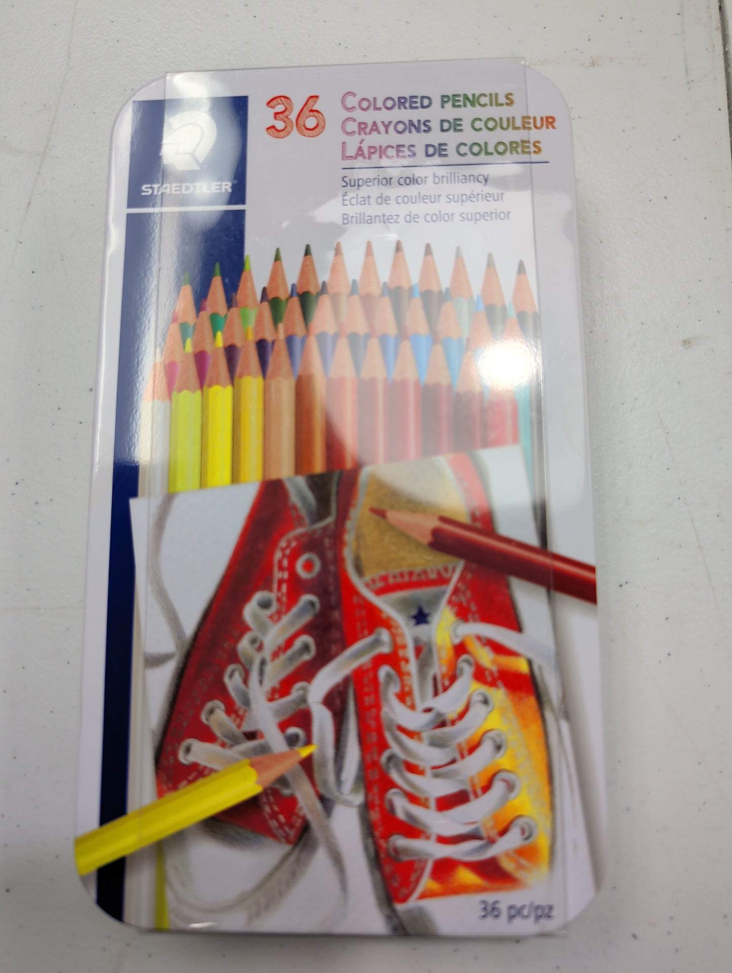Staedtler 36 Colored Pencils Tin