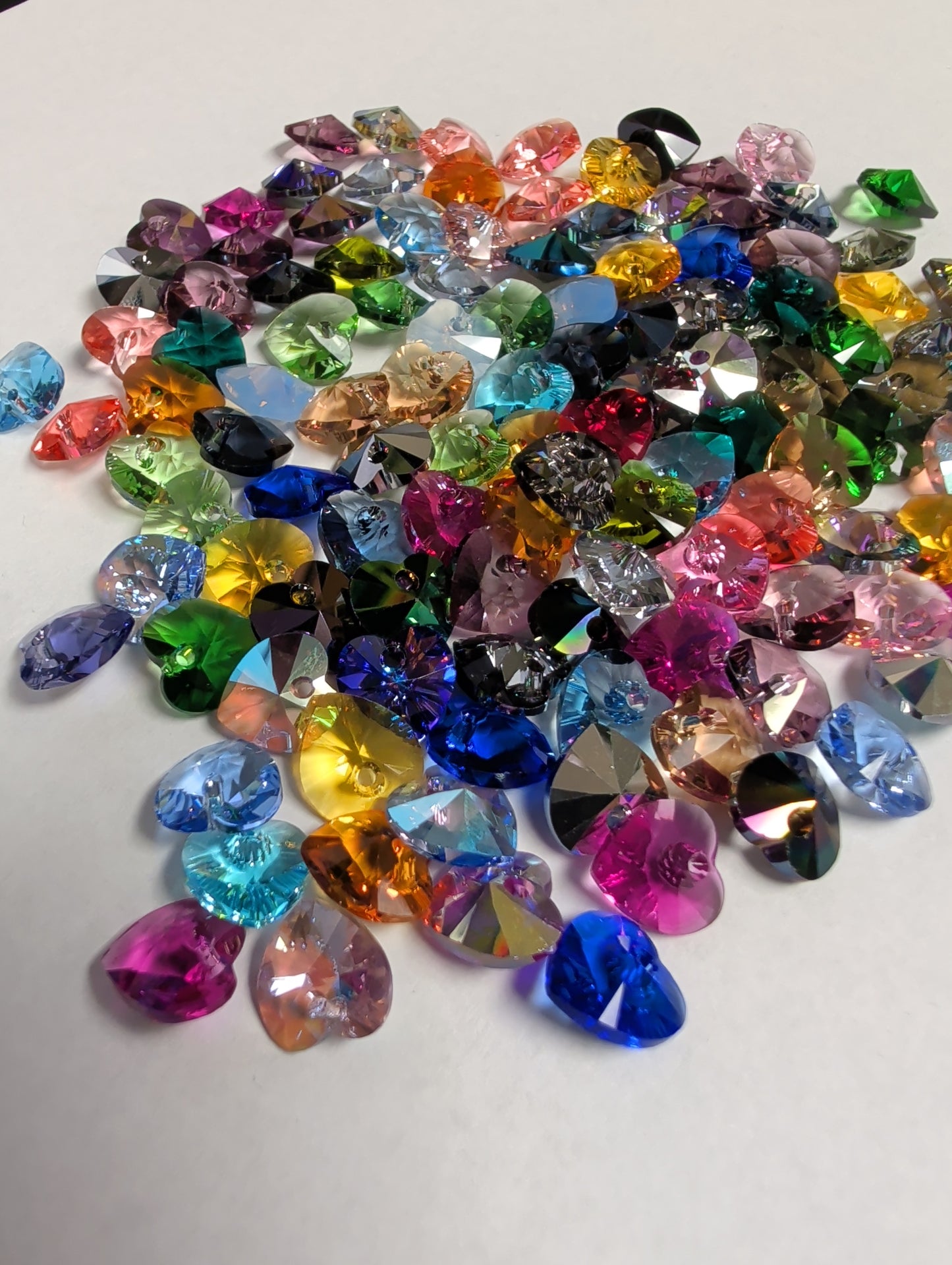 10.3x10mm Swarovski Hear Crystals