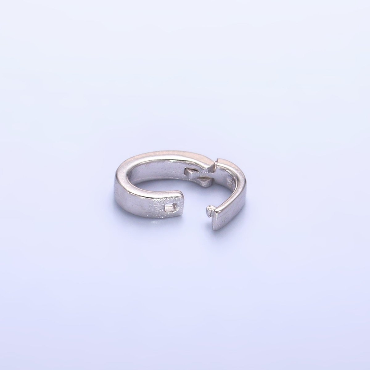 S925 Sterling Silver 8mm Pull Snap Bail Enhancer Finding | SL-545
